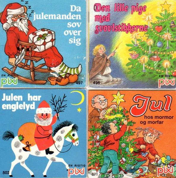 4 PIXI BÜCHER DÄNISCH DANISH DANSK JUL WEIHNACHTEN CHRISTMAS